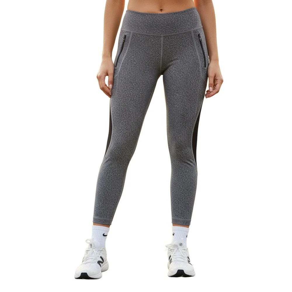 Lululemon Speed Up Tight High Rise Running 7/8 Leggings Mesh Zip Pocket Size 8 - Picture 1 of 15